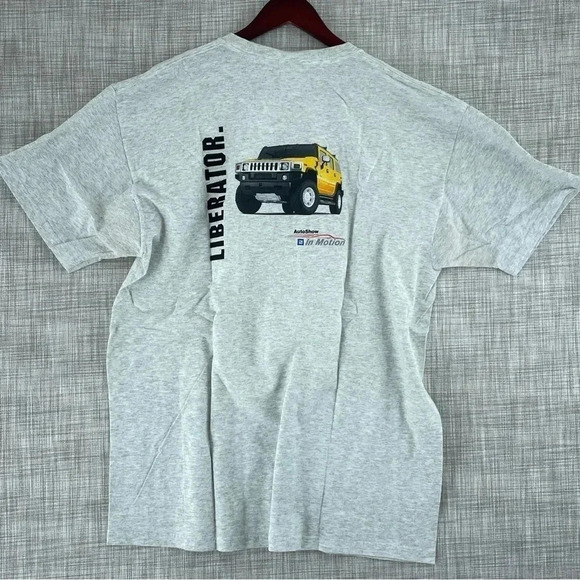 Y2K GM Autoshow Shirt Mens Size XL Short sleeve *flaws 2519 - Picture 2 of 8
